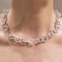 Alex Jona Sterling Silver Link Chain Necklace