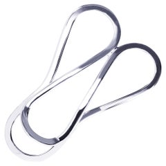 Fermasoldi da uomo in argento sterling Alex Jona
