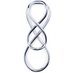 Alex Jona, clip d'argent sterling pour hommes