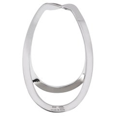 Clip de monnaie ovale Alex Jona en argent sterling