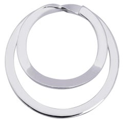 Alex Jona Sterling Silver Round Money Clip