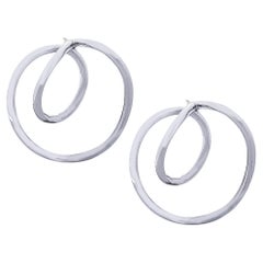 Alex Jona Sterling Silver Swirl Earrings
