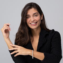 Armreif aus gedrehtem Draht von Jona aus Sterlingsilber