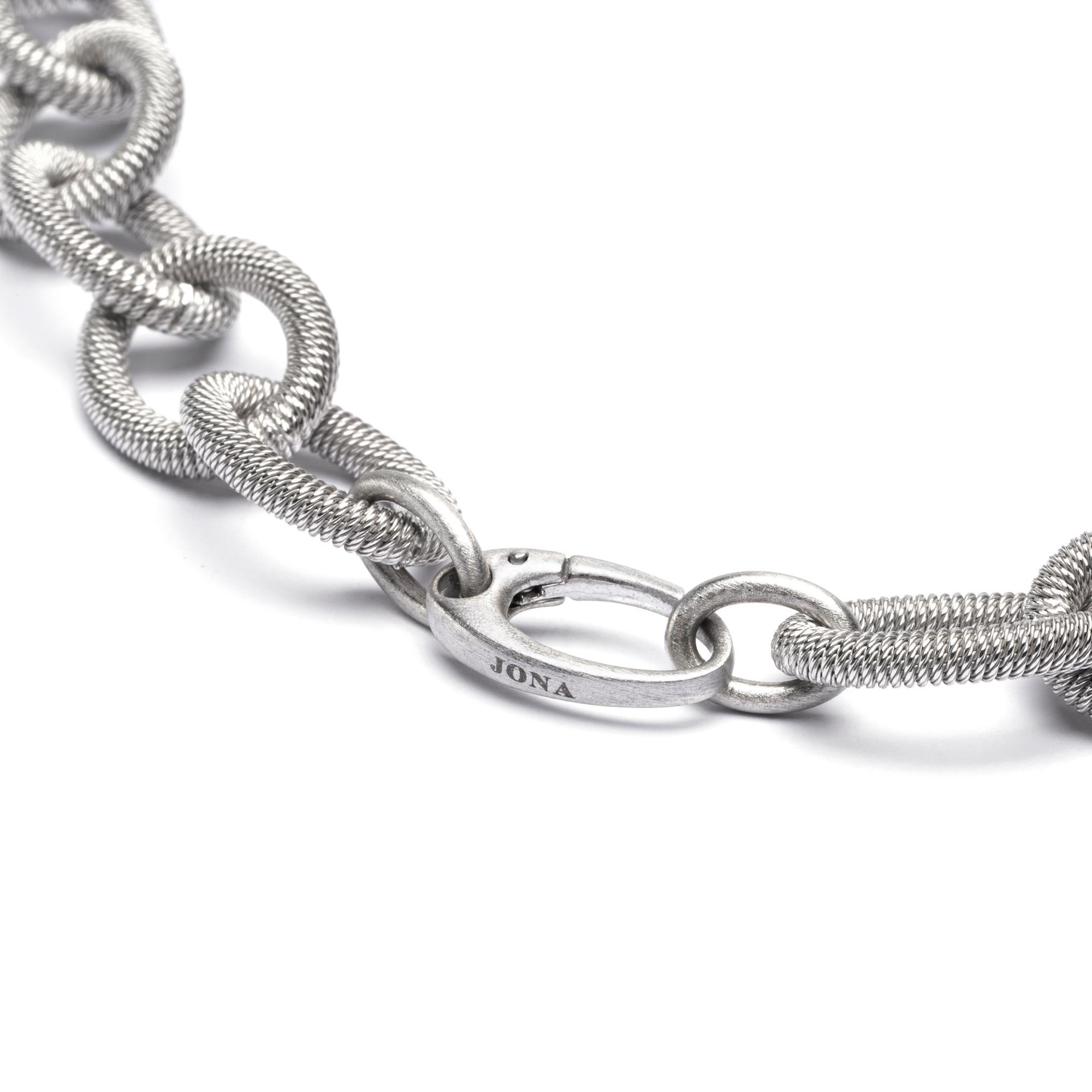 sterling chain link necklace