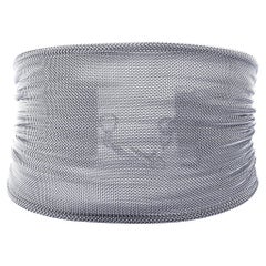 Alex Jona Sterling Silver Woven Plissé Cuff Bracelet