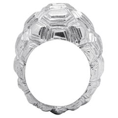 Anillo Cúpula Alex Jona Testudo Plata de Ley