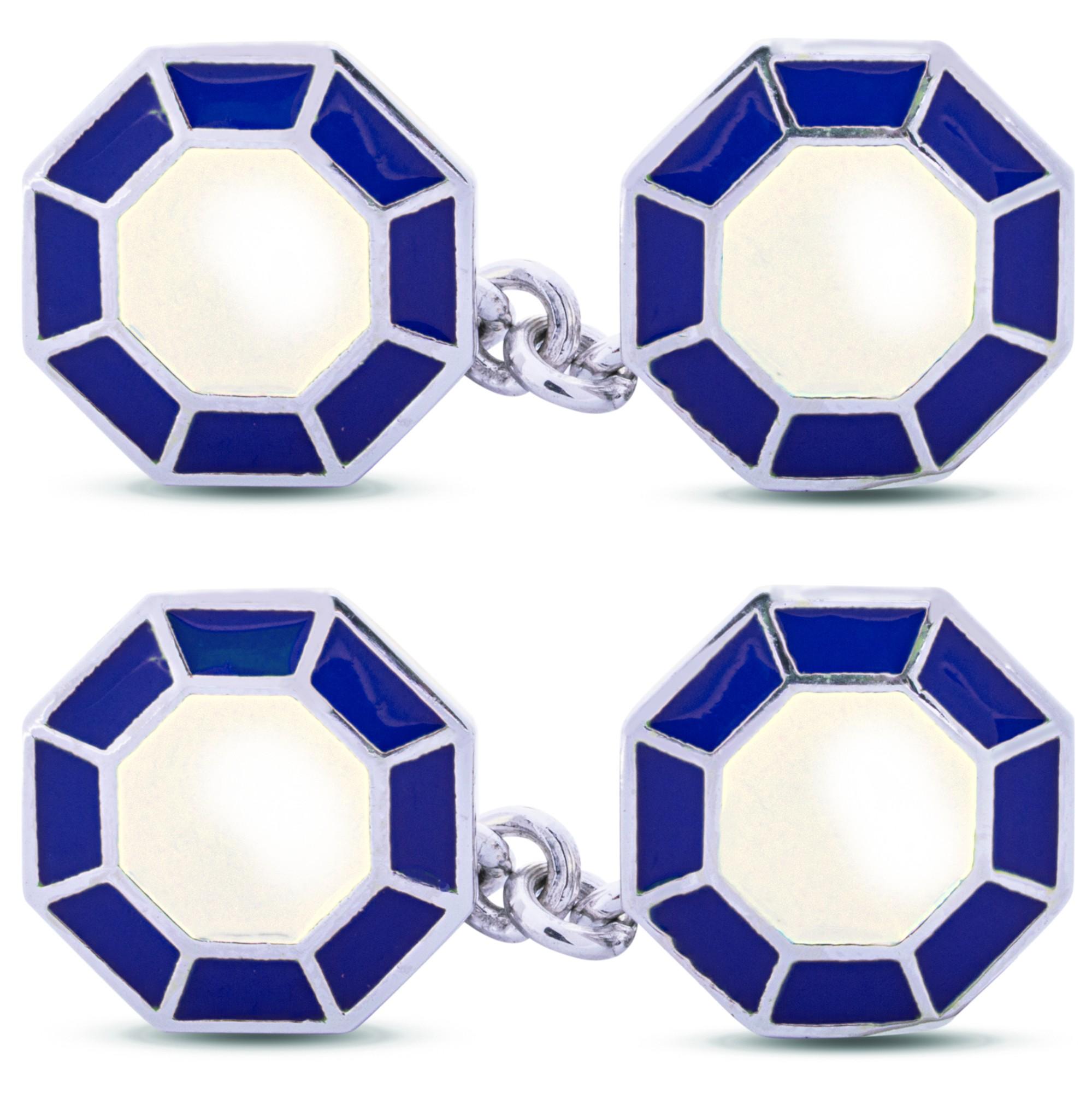 How can you tell if cufflinks are silver?