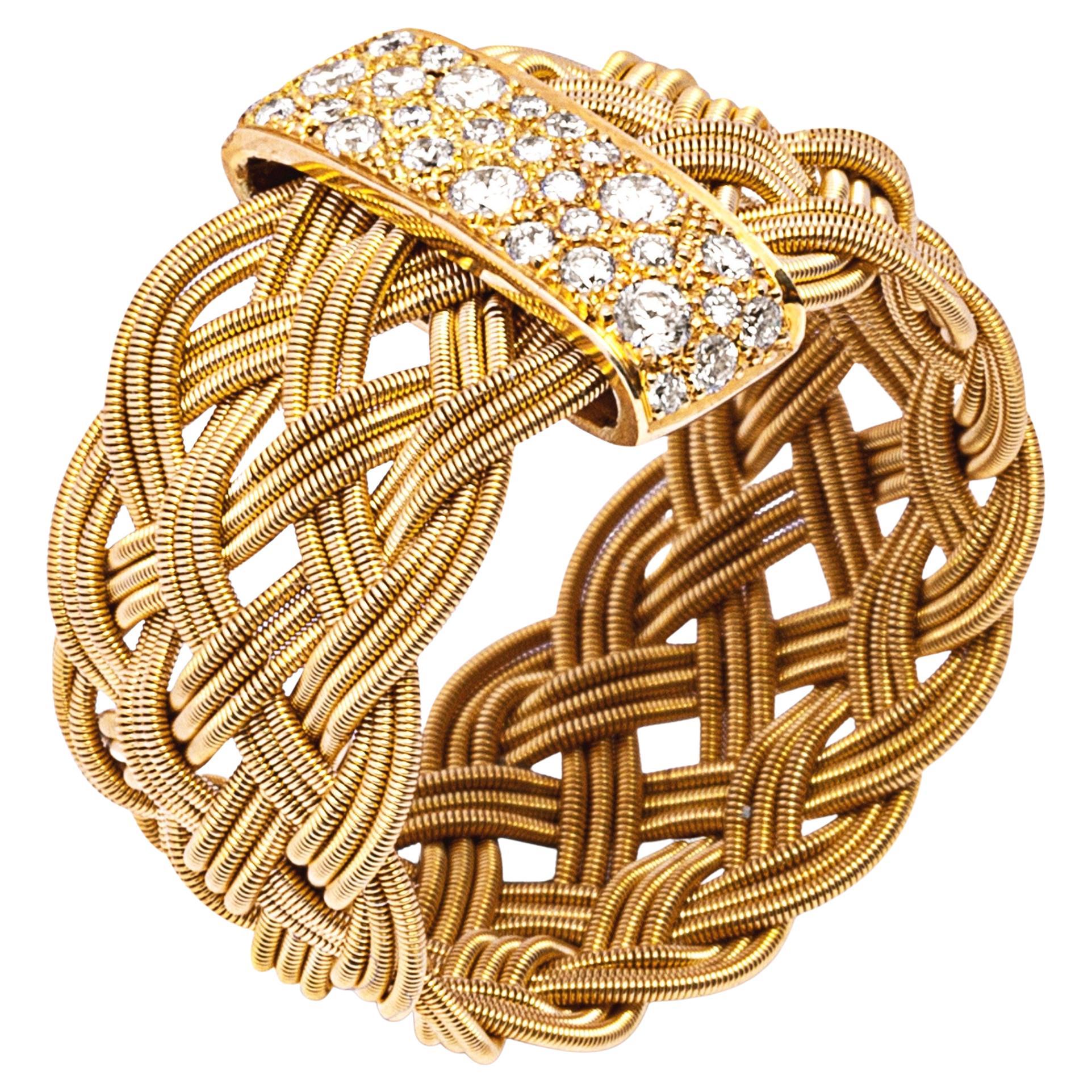 Jona 18 Karat Yellow Gold Spaghetti Ring Band at 1stDibs Jona 18 Karat Yellow Gold Spaghetti Ring Band at 1stDibs