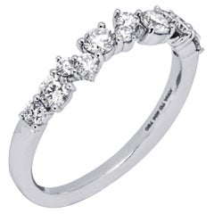 Alex Jona Weißer Diamant-Ring aus 18 Karat Weißgold