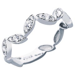 Alex Jona White Diamonds 18 Karat White Gold Ring