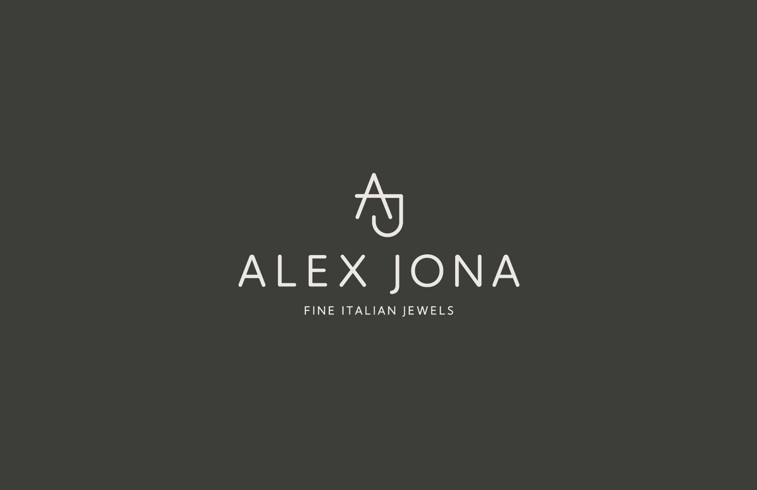 Alex Jona White Jade & Blue Sapphire White Gold Dangle Earrings For Sale 3
