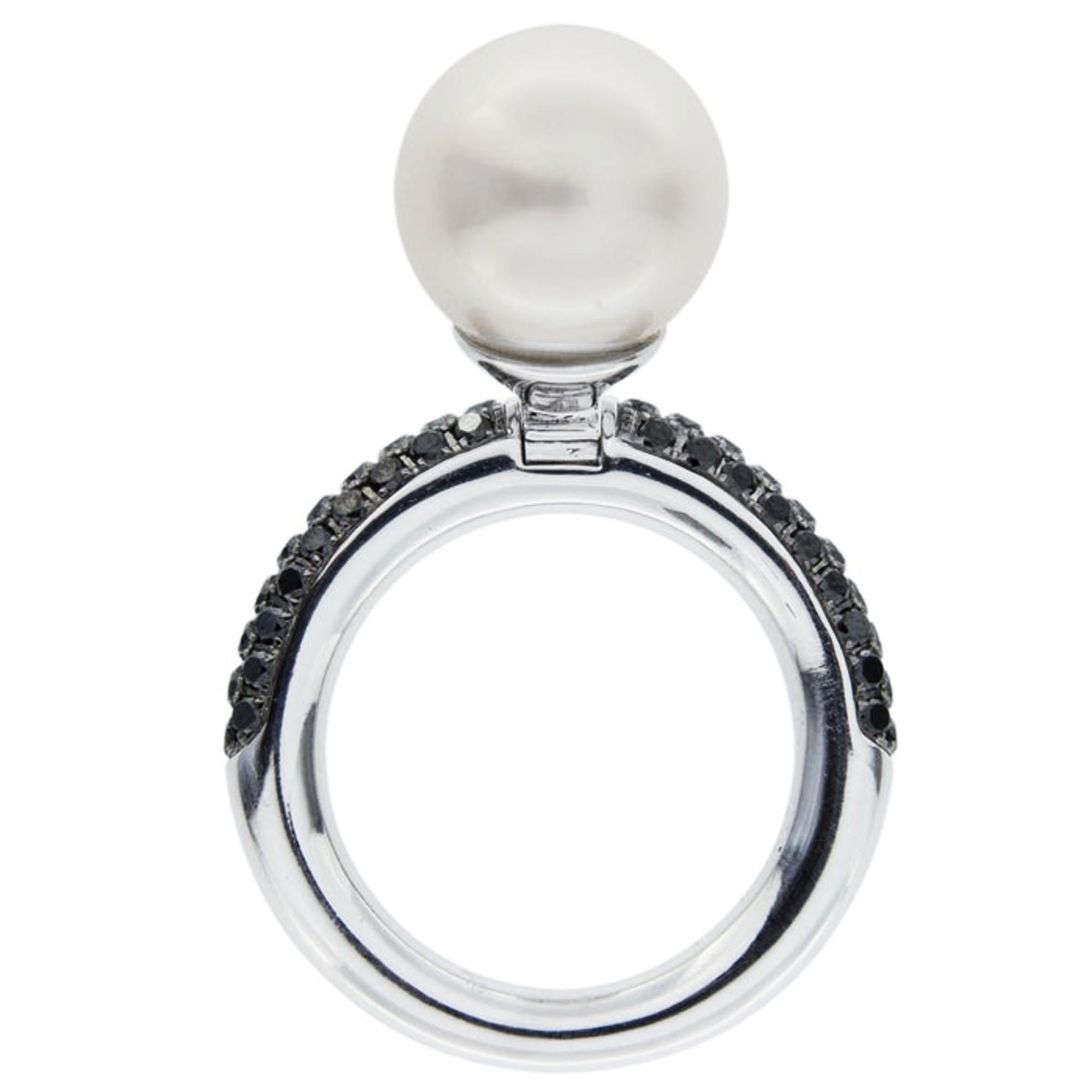 white gold dangle charm rings