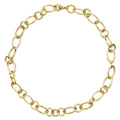 Alex Jona Yellow Gold Link Chain Necklace