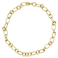 Alex Jona Yellow Gold Link Chain Necklace