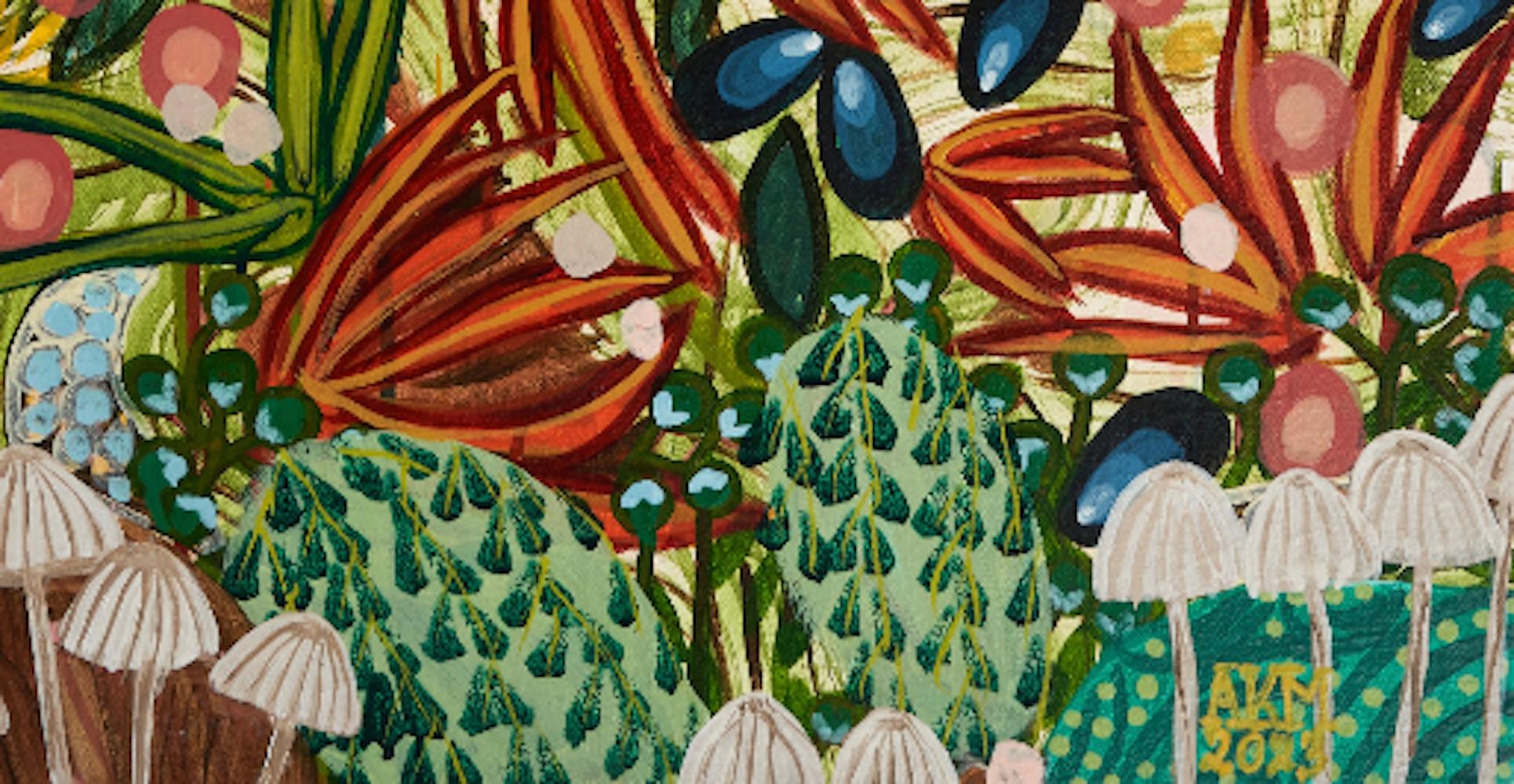 Tríptico Paisaje Abstracto 