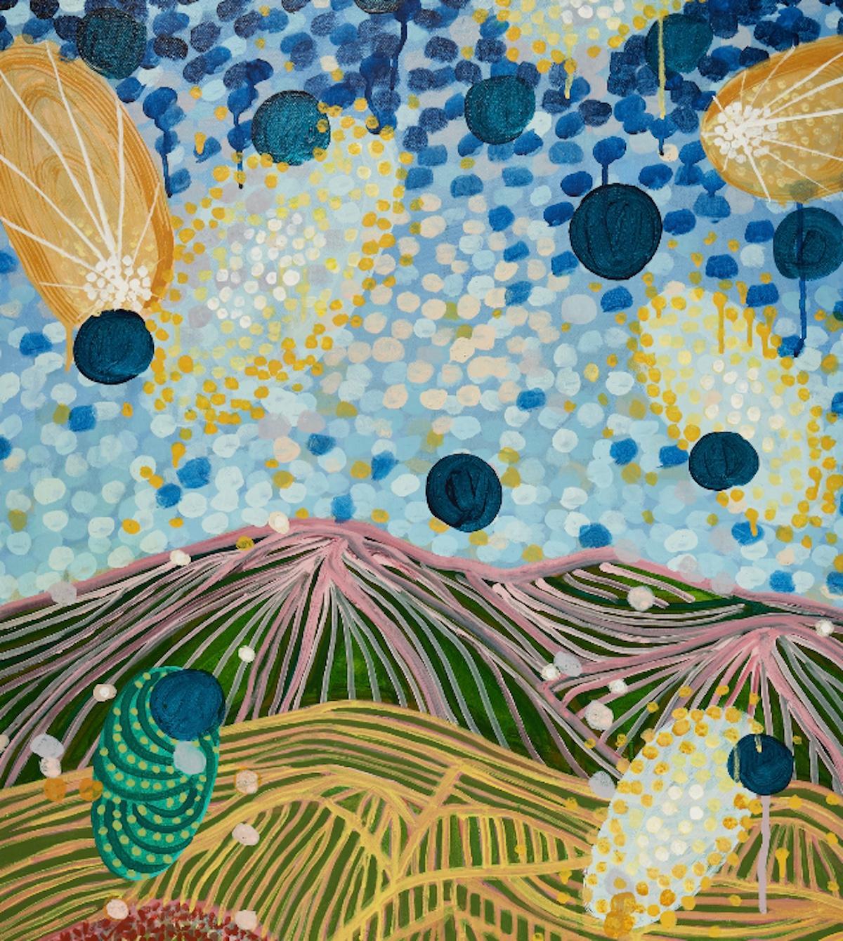 Tríptico Paisaje Abstracto 