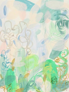 Abstract Nature Painting Alex K. Mason Mother Nature's Work Diptych A
