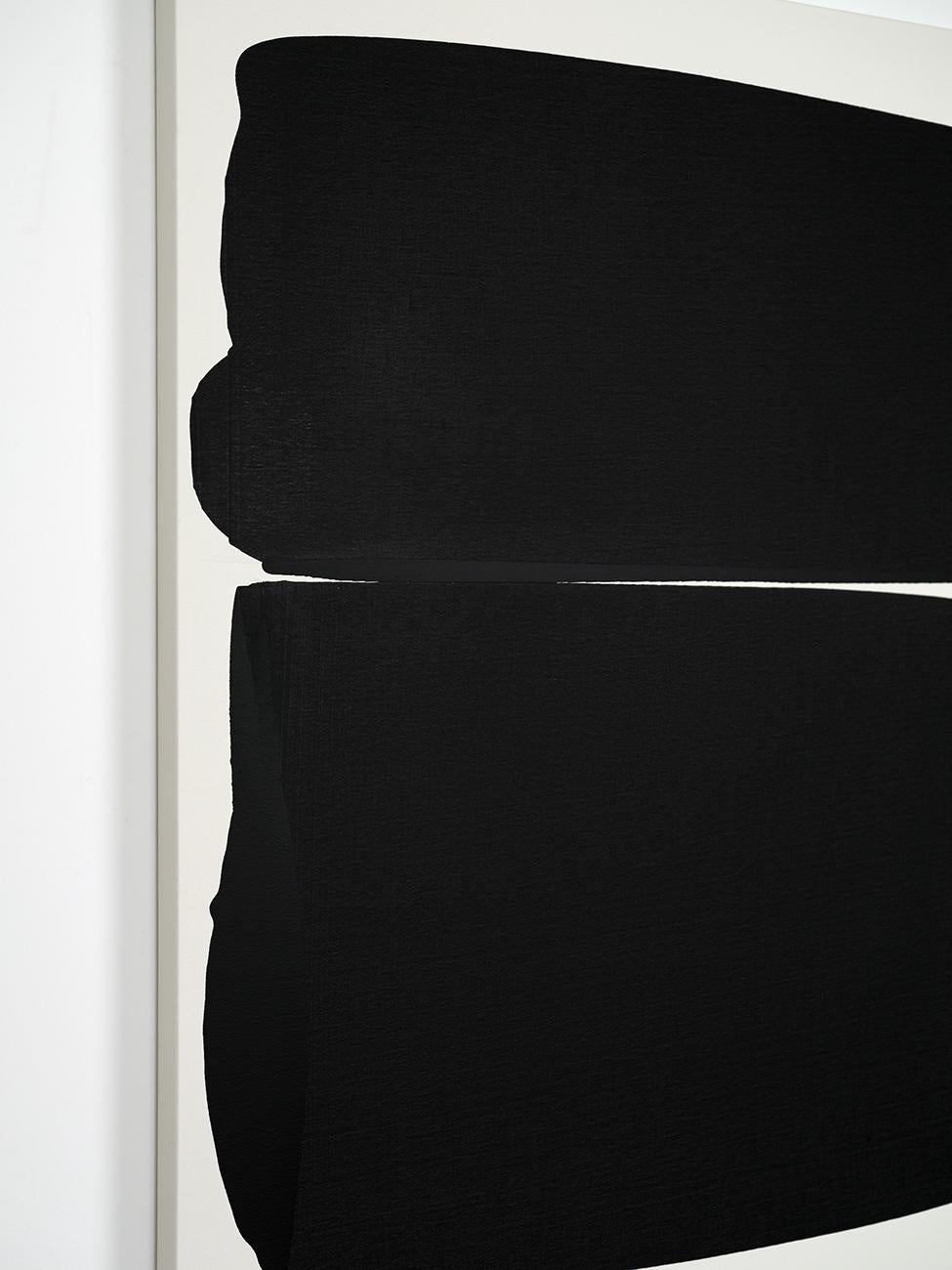 600 (Pintura abstracta) - Abstract Painting Negro de Alex Kuznetsov