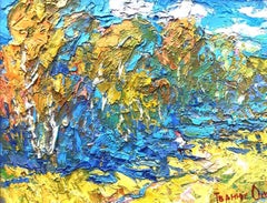 Autumn Noise, Original oil Painting, Ready to Hang