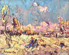 Early Spring , Original oil Painting, Ready to Hang