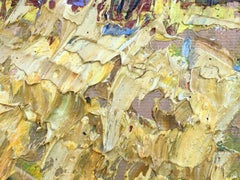 Summer Day on the Field, Impressionism, Original oil Painting, Ready to Hang