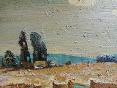 Paysage, peinture à l'huile originale, prête à être accrochée