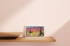 Sunny in the Carpathians, Original oil Painting, Ready to Hang