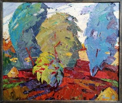 Vento in poppa, Impressionismo, Pittura ad olio originale, pronta da appendere
