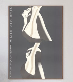 Alex Katz - American Dance Festival 1979 Poster originale d'epoca