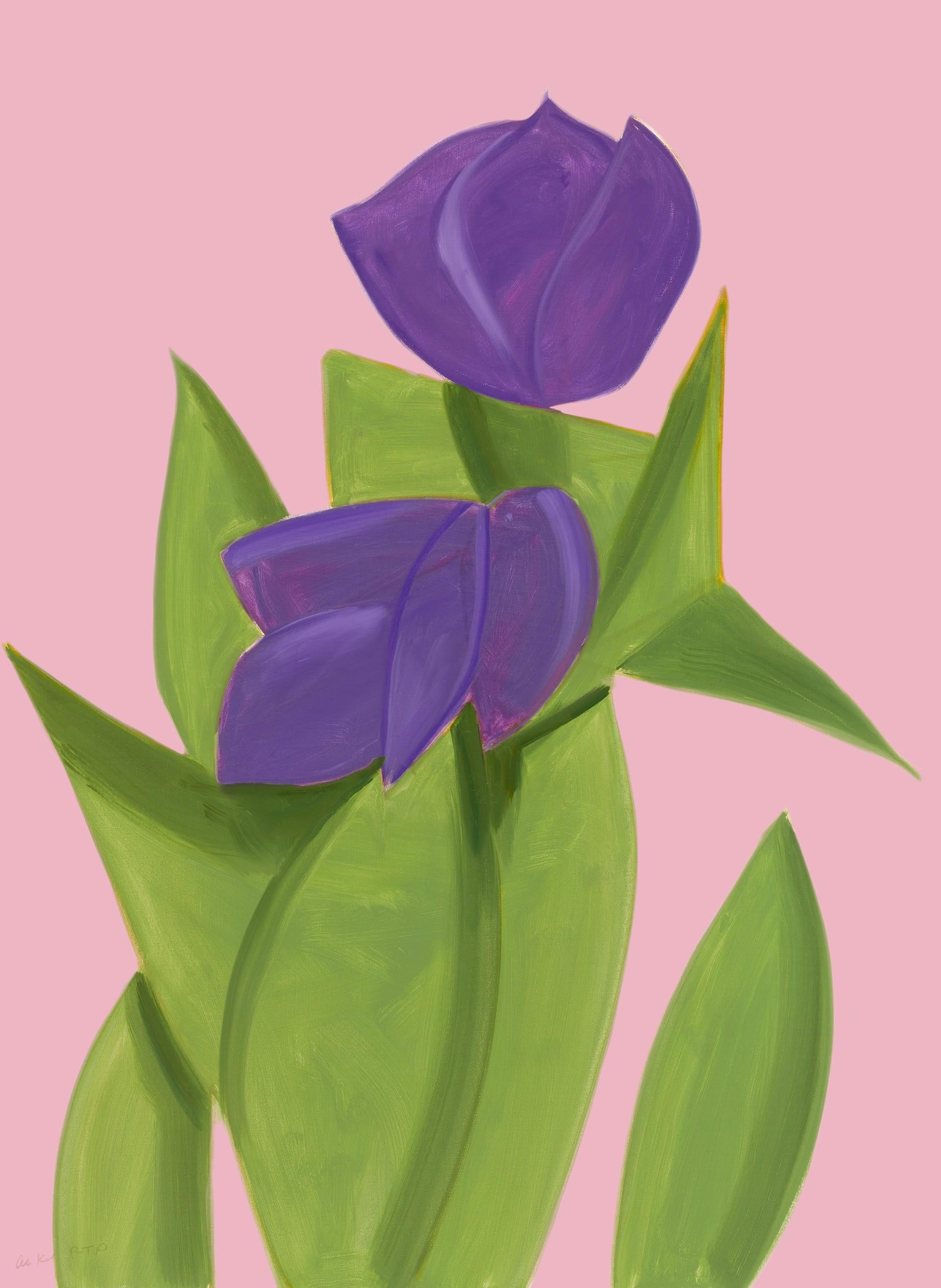 Purple Tulips 2 (47/100) - Print by Alex Katz (b. 1927)