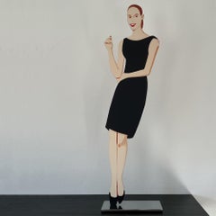 Alex Katz, Black Dress 5 (Ulla), Cut-Out, Interior Design, Art, Limited Edition