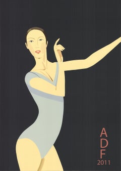 2011 Alex Katz, Sarah-American Dance Festival, signé à la main