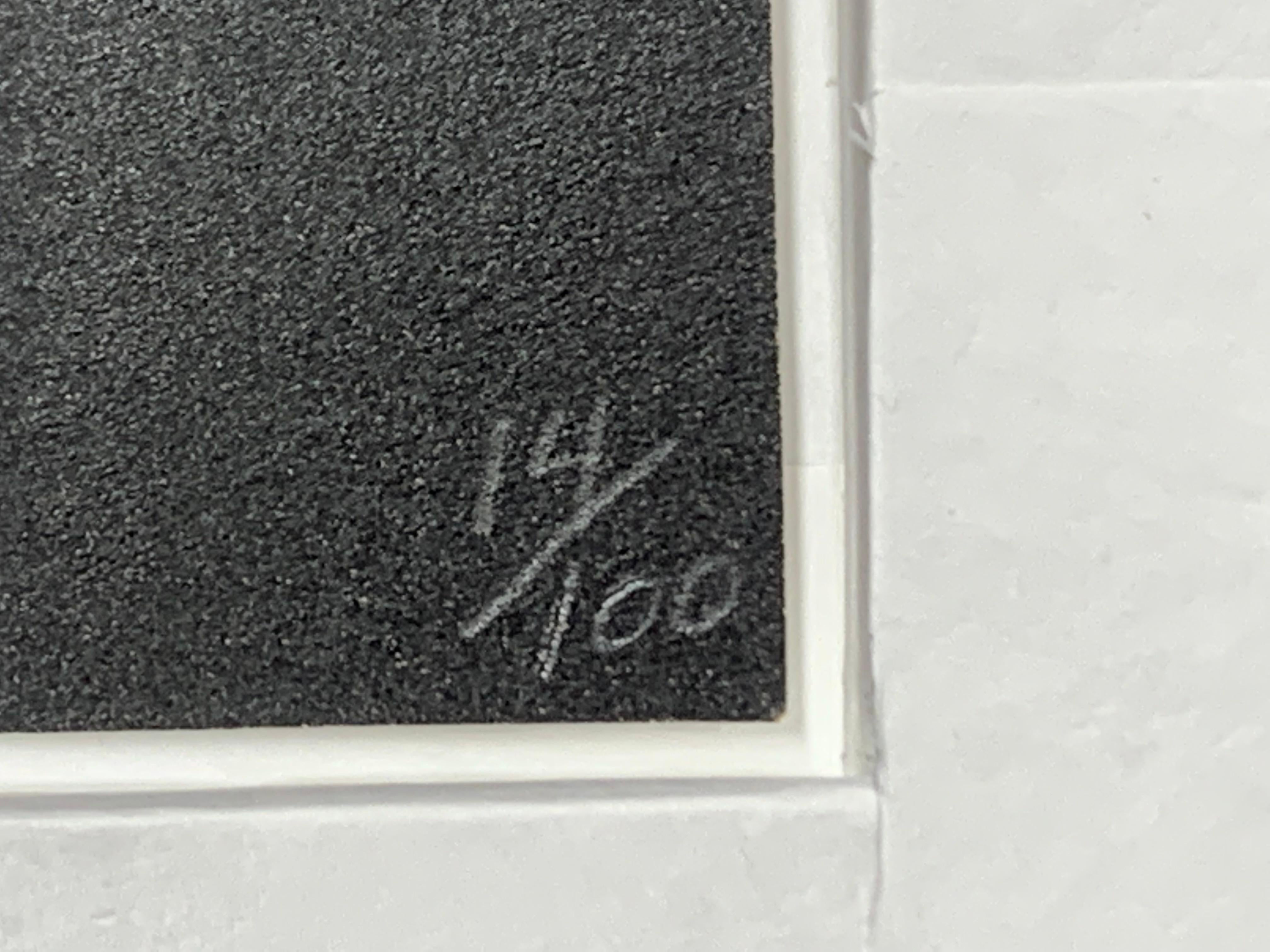 Ada 10 – Aus dem Ada-Portfolio (Orange), Portrait Print, von Alex Katz