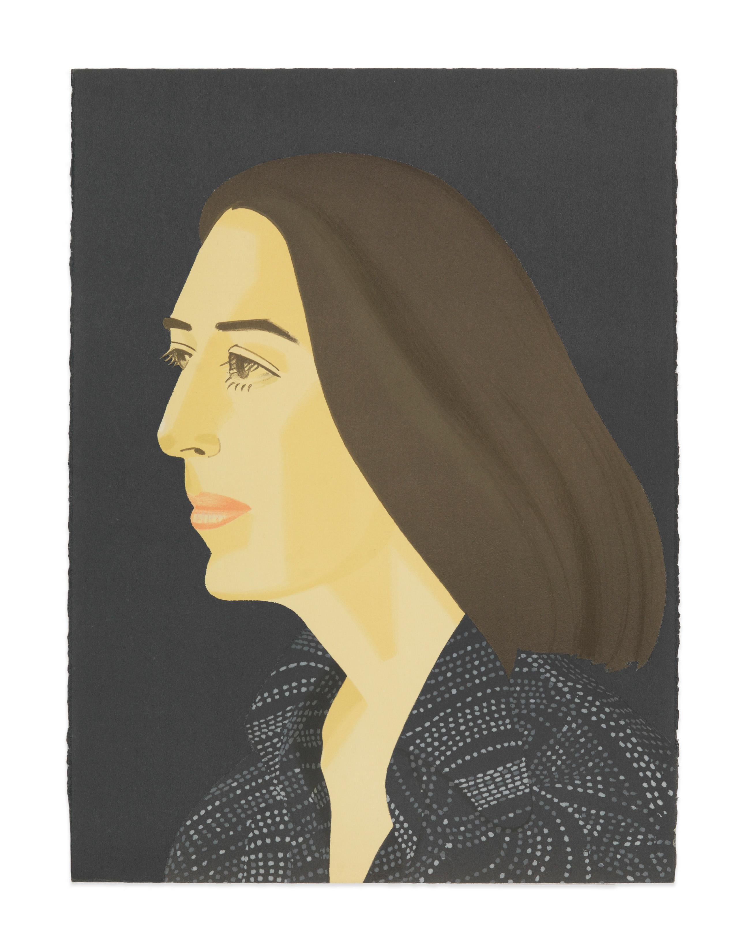 Alex Katz Portrait Print – Ada: „Four Times #2“