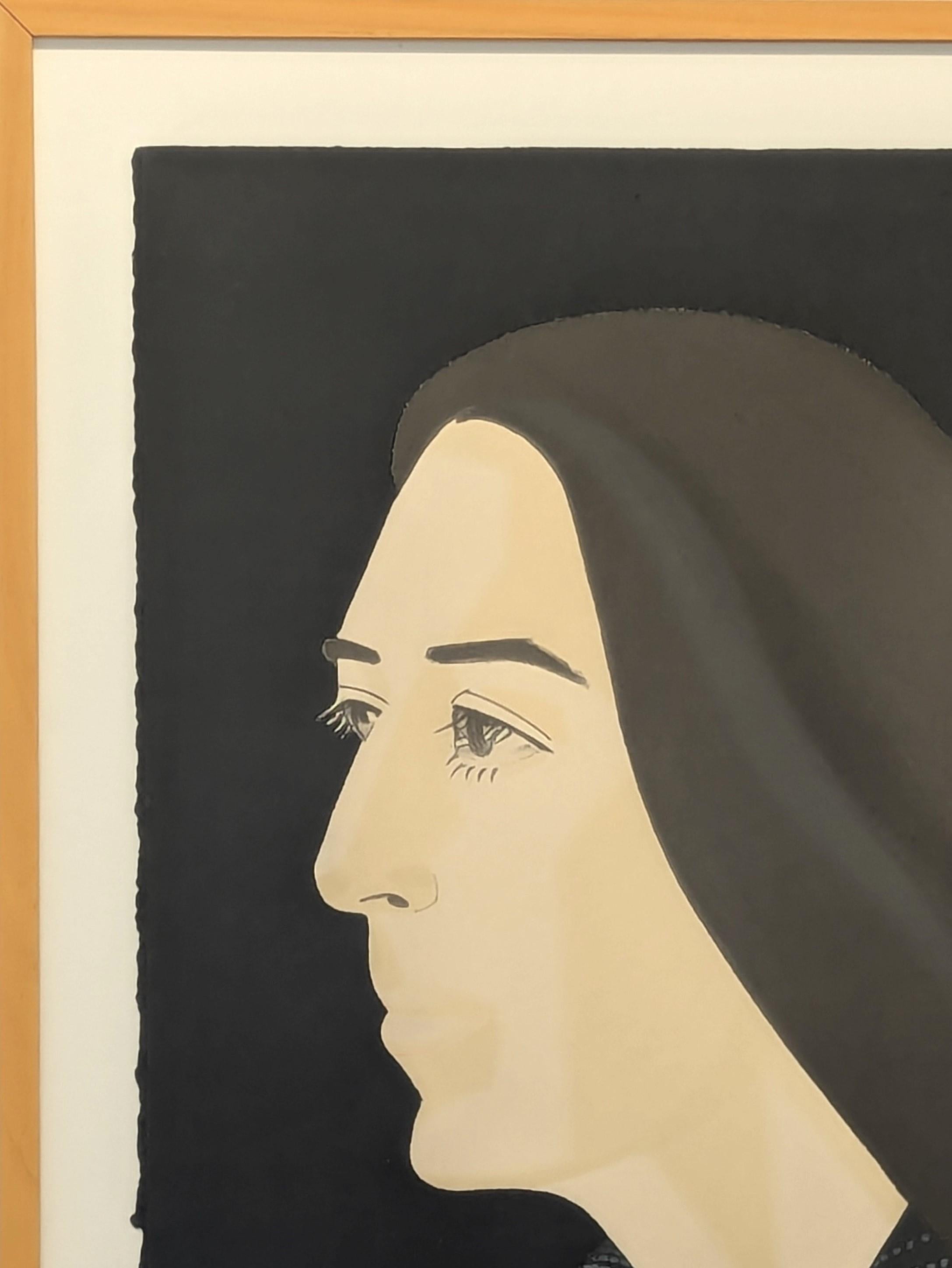 „Ada Four Times #2“ Moderner figurativer Siebdruck und Lithographie AP Edition 6/6 im Angebot 2