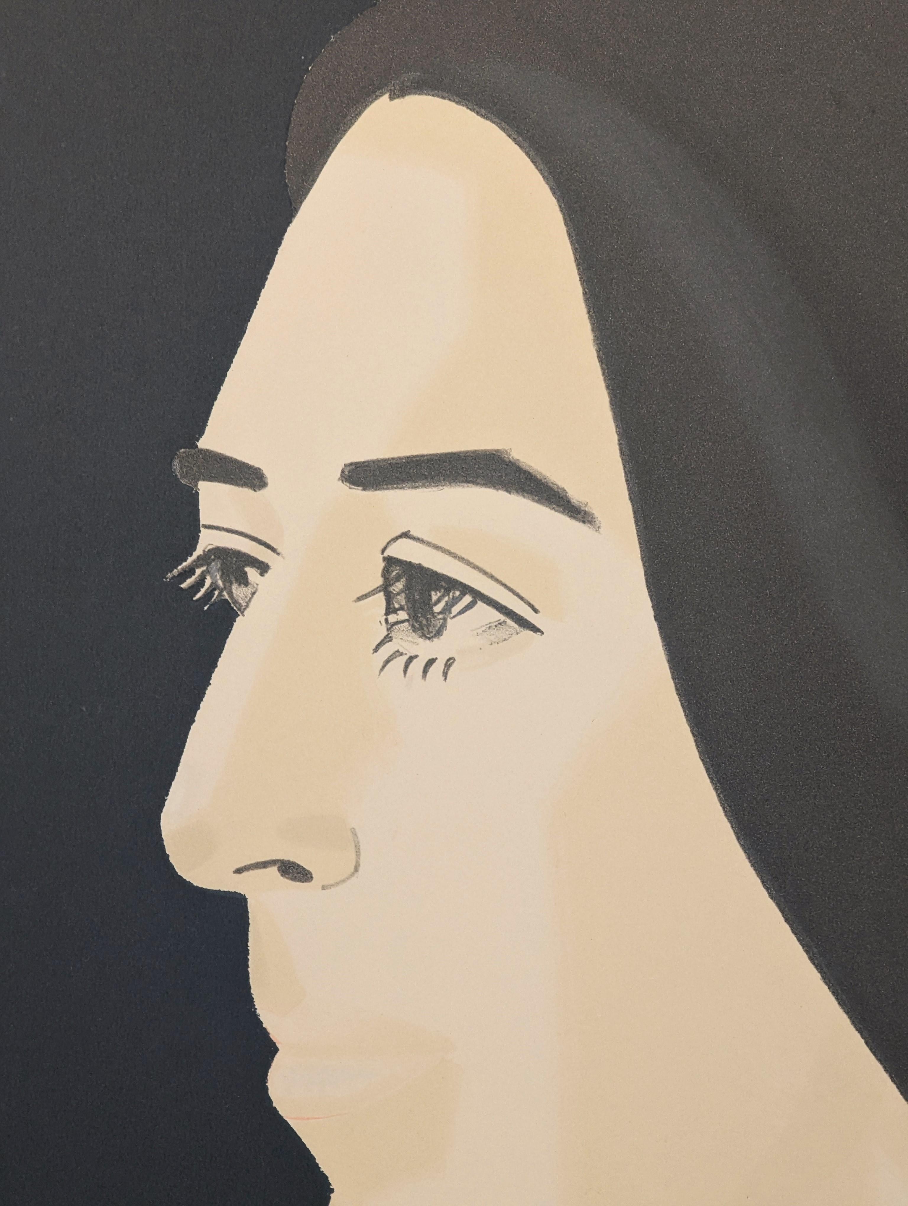 „Ada Four Times #2“ Moderner figurativer Siebdruck und Lithographie AP Edition 6/6 im Angebot 3