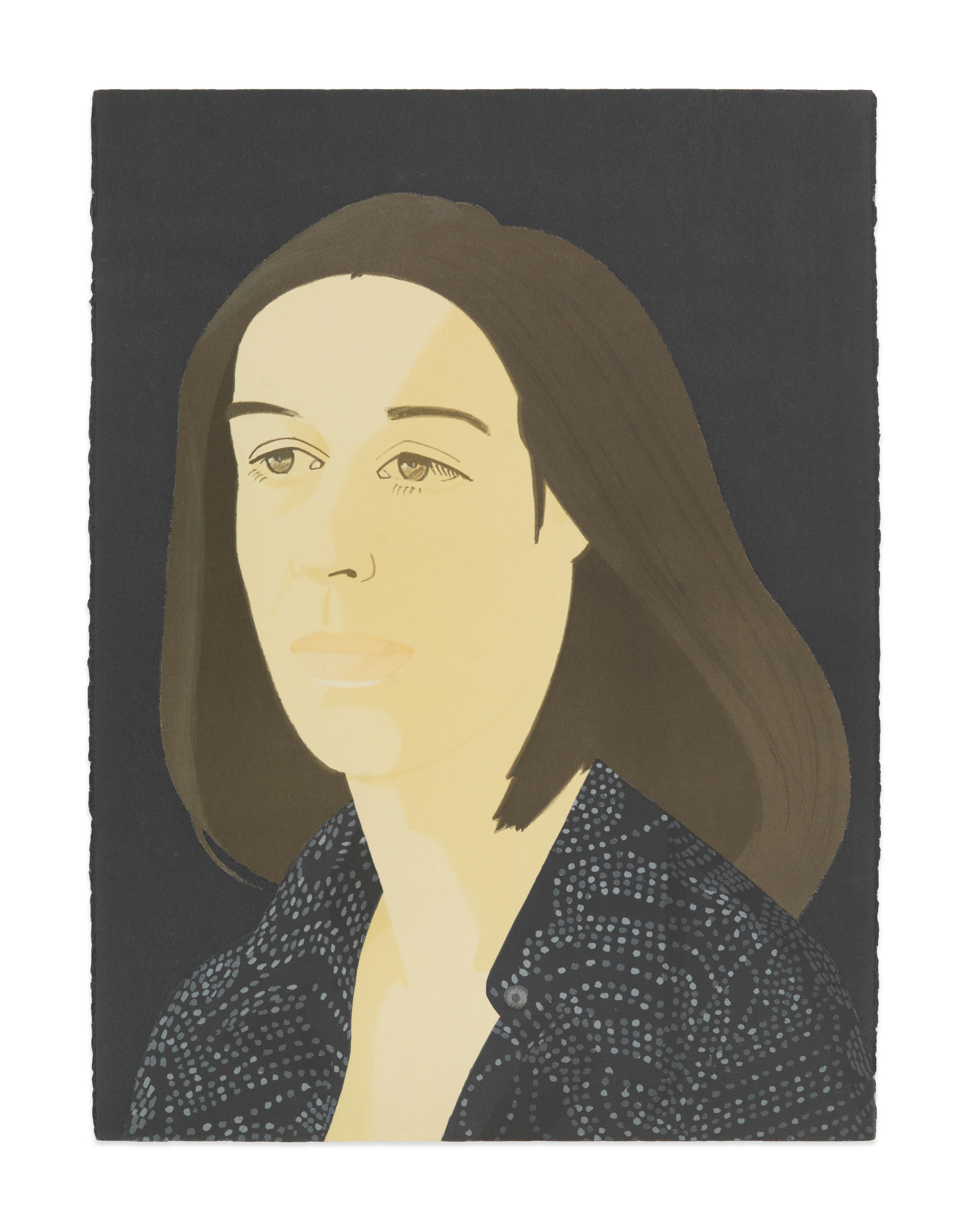 Alex Katz Portrait Print – Ada: „Four Times #3“