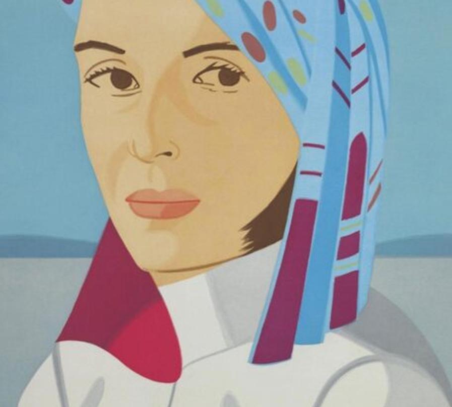 Ada in Blue Hat by Alex Katz For Sale 3