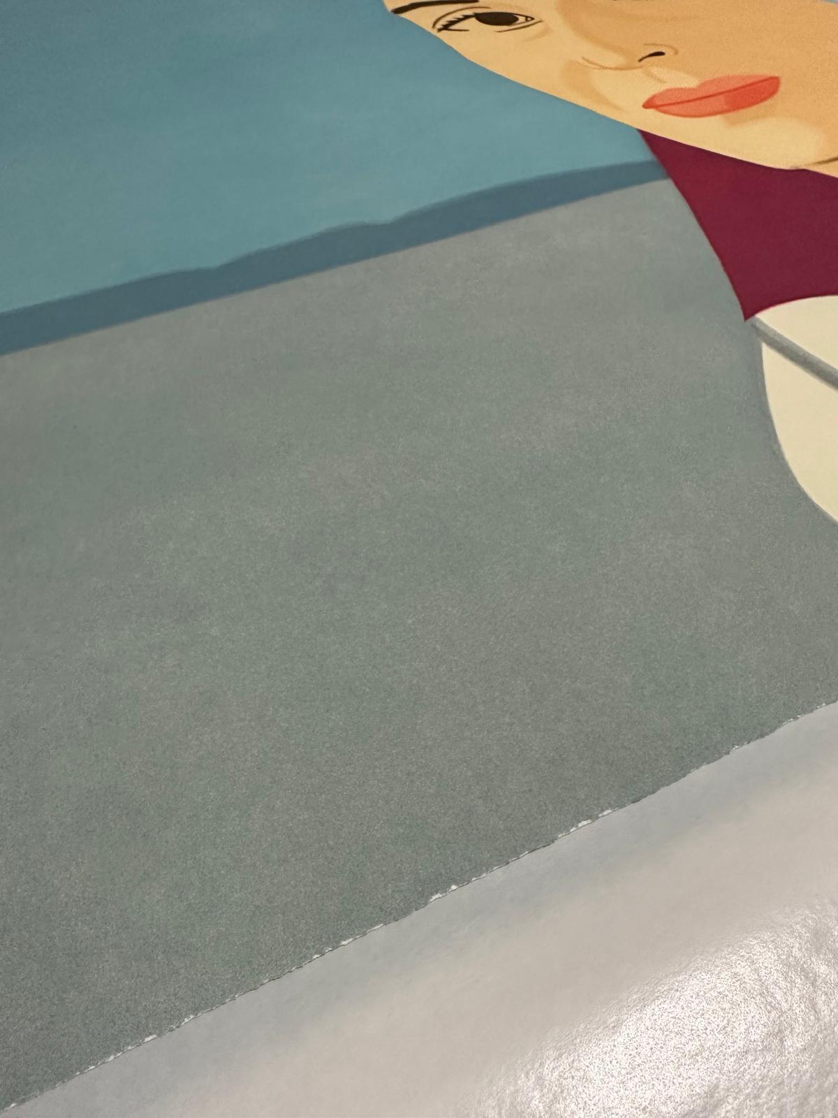Ada in Blue Hat by Alex Katz For Sale 7