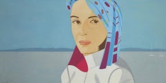 Ada con sombrero azul de Alex Katz