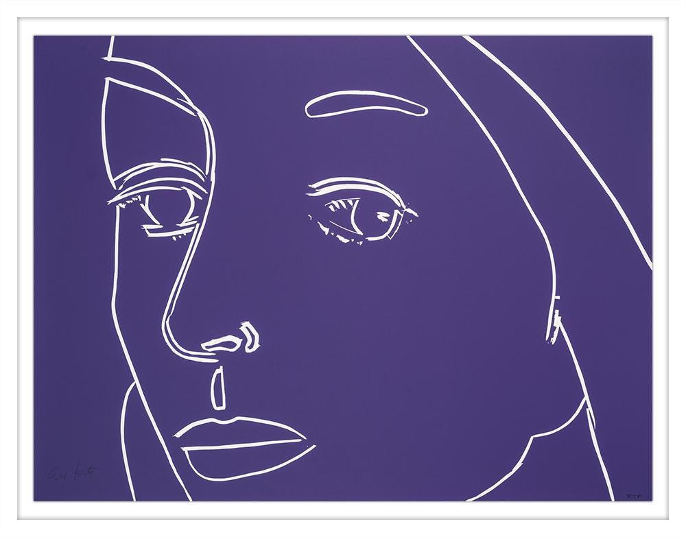 Ada (Purple) - Print by Alex Katz