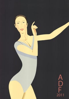 D'après Alex Katz - Festival de danse Sarah-Amérique - 2011 Sérigraphie 48" x 34".