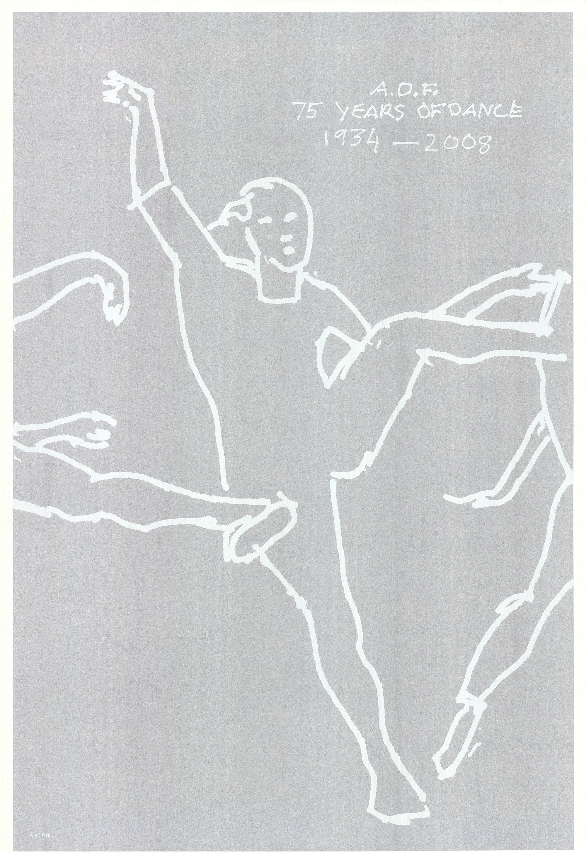 Alex Katz '75 Years of American Dance' 2008- Serigraph