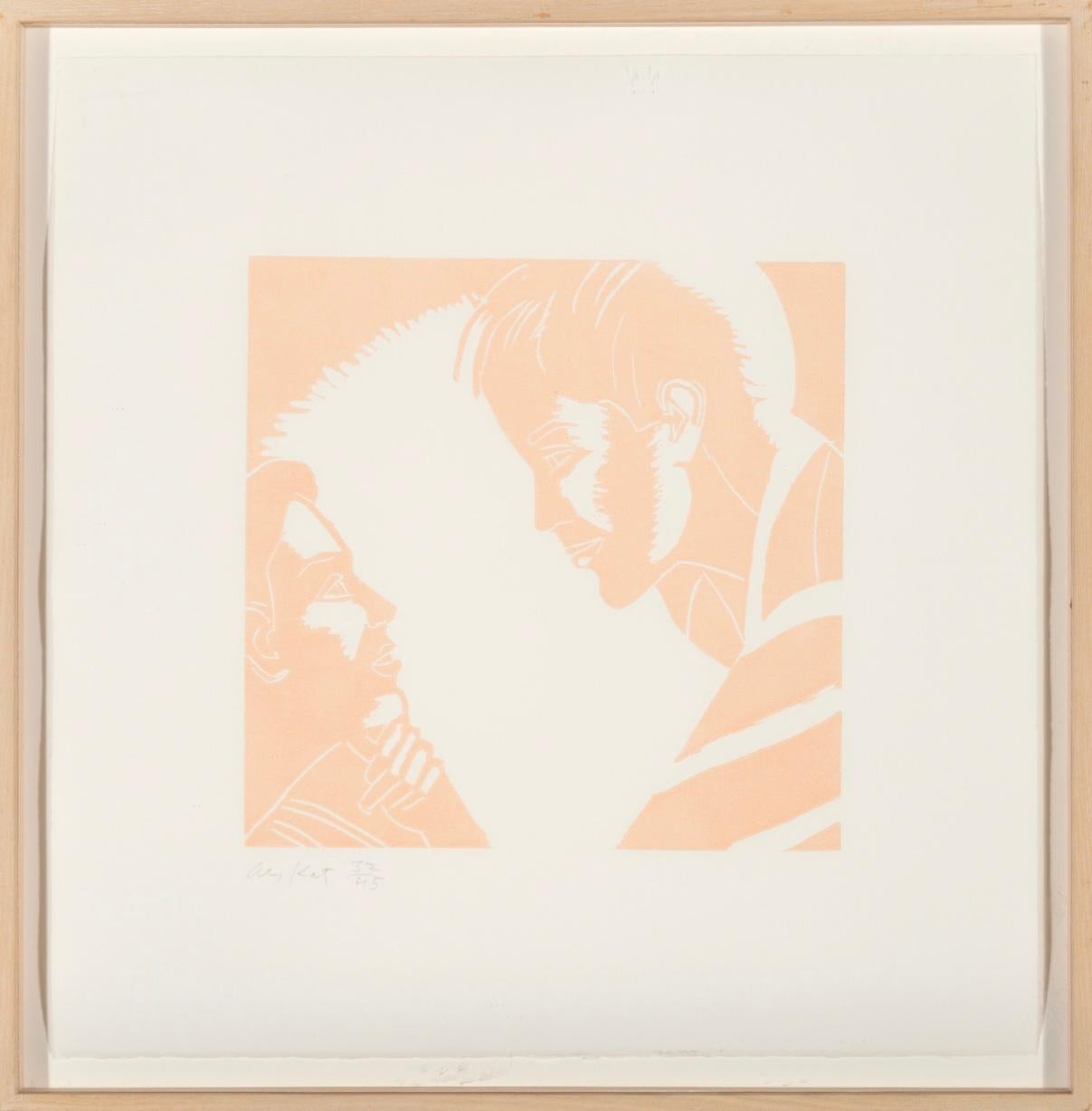 Alex Katz 'A Tremor in the Morning' Signed Woodcut 1986 1
