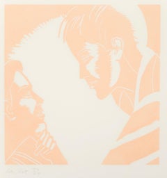 Alex Katz 'A Tremor in the Morning' Signed Woodcut 1986