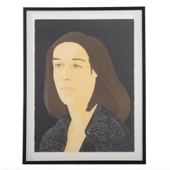 Alex Katz 'Ada Four Times 3' Signed Serigraph and Lithograph 1979-1980