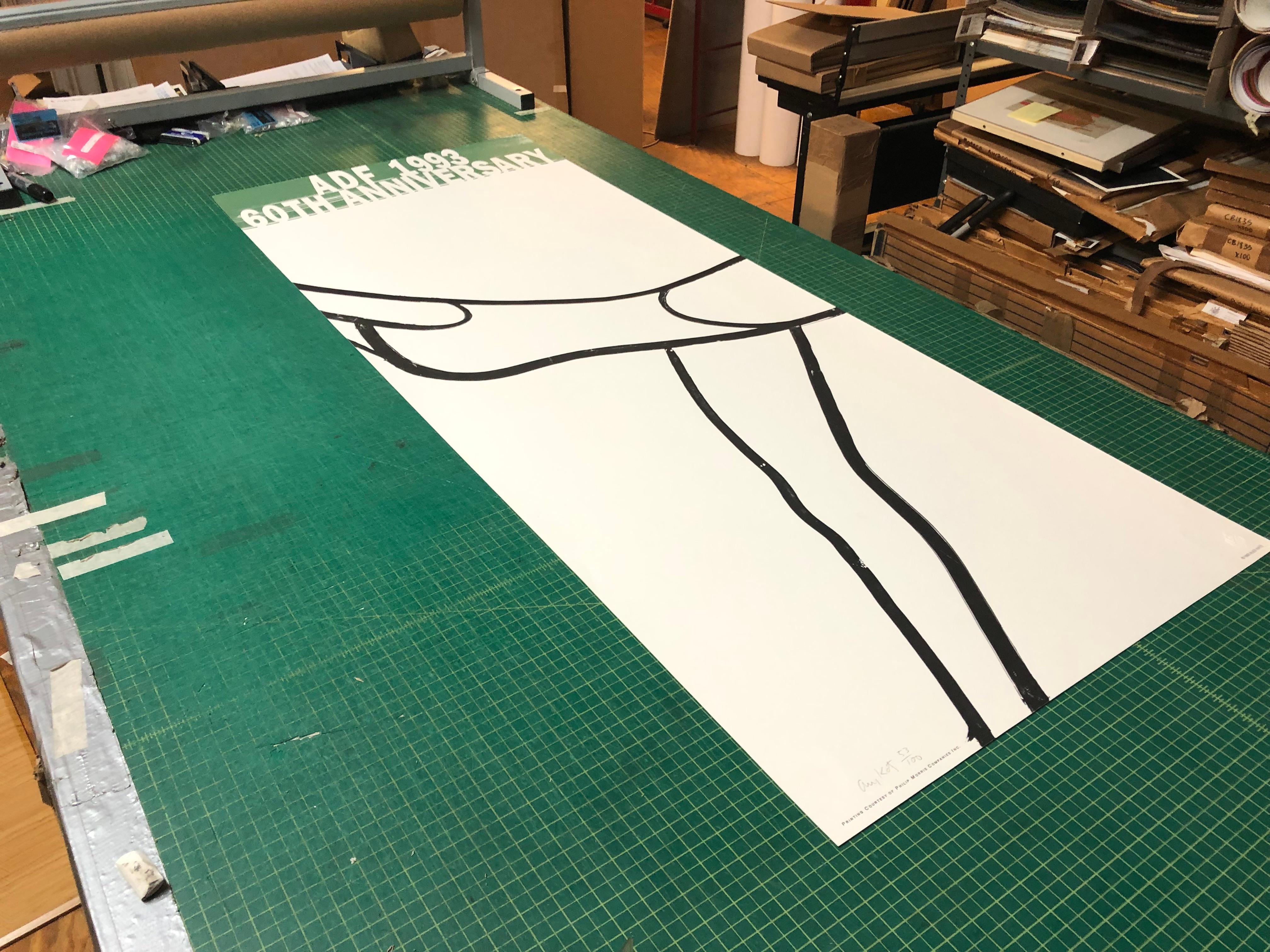 Alex Katz 'American Dance Festival 1993' Hand-Signed For Sale 3