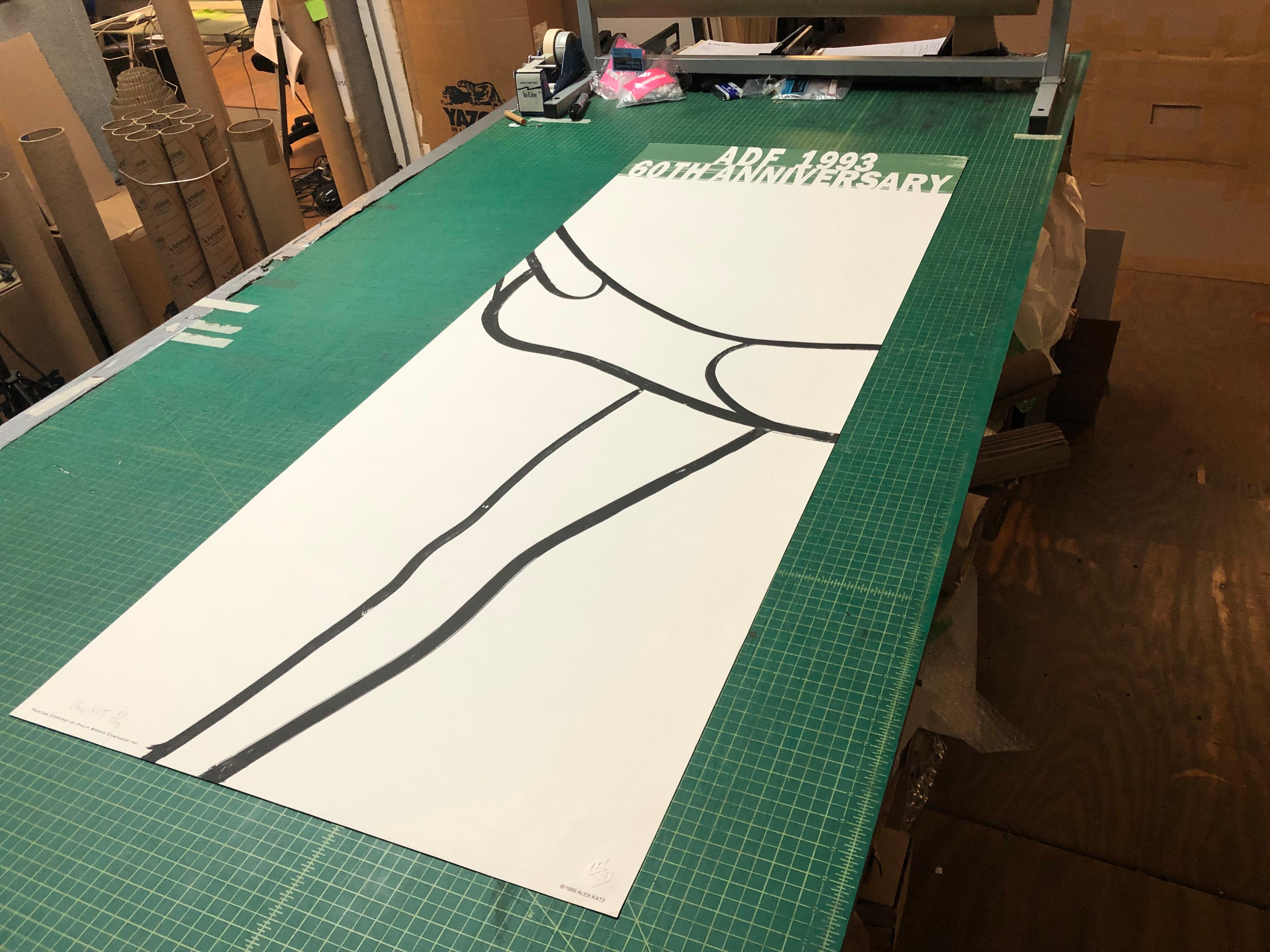 Alex Katz 'American Dance Festival 1993' Hand-Signed For Sale 4