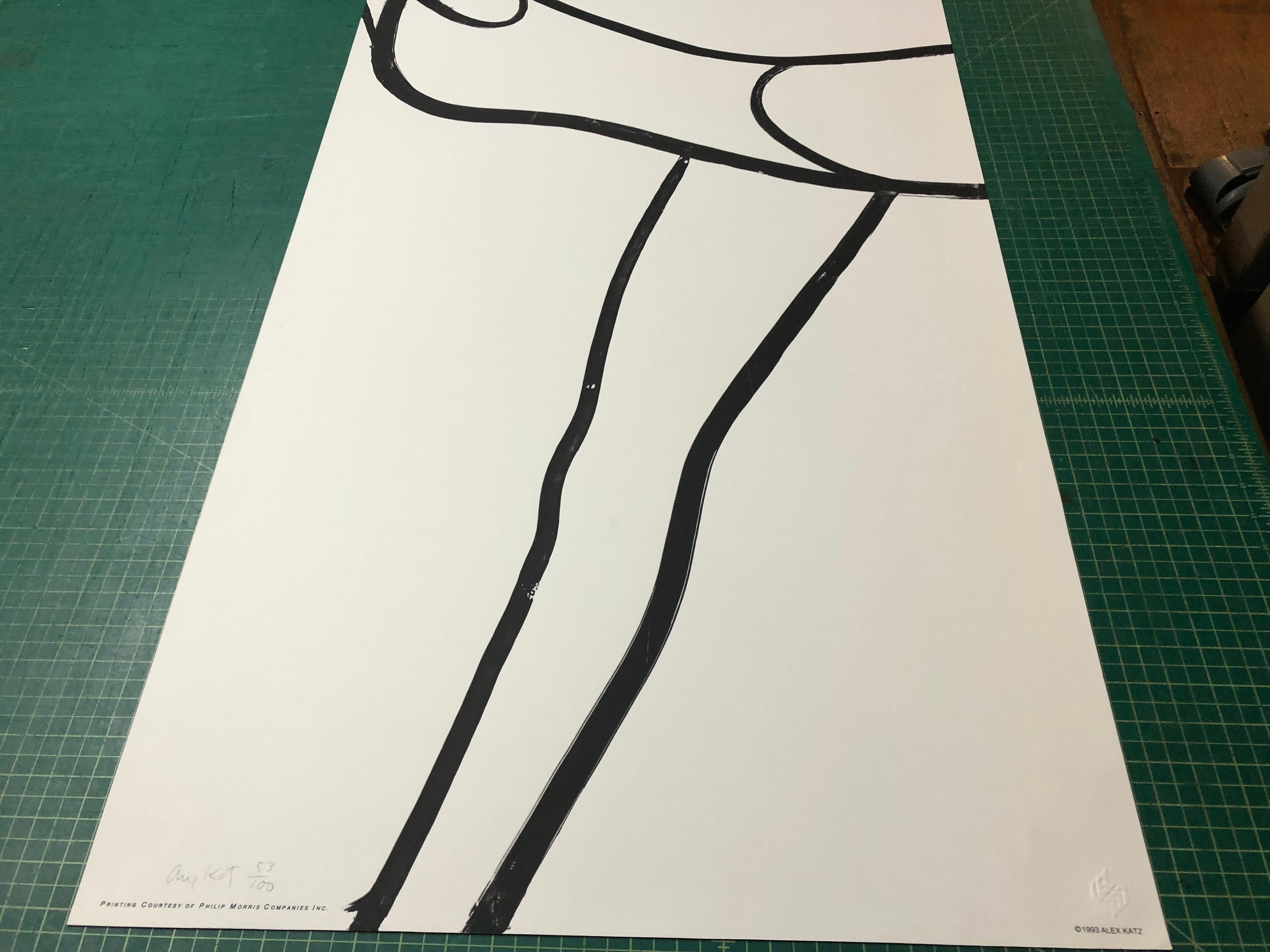 Alex Katz 'American Dance Festival 1993' Hand-Signed For Sale 7