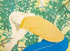 Alex Katz Fahrradfahrer Signierte Lithographie Ausgabe von 250